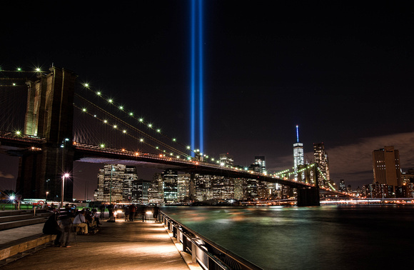 2015 WTC Memorial Lights Two