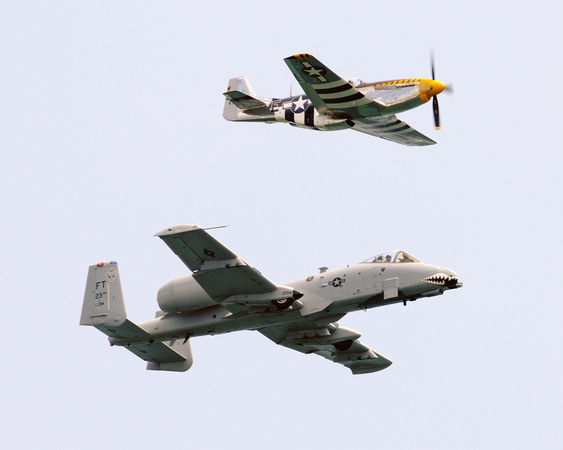 P-51D & A-10